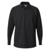 Men's Vertx Coldblack Long Sleeve Polo Black~1