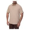 Men's Vertx Coldblack Short Sleeve Polo Tan
