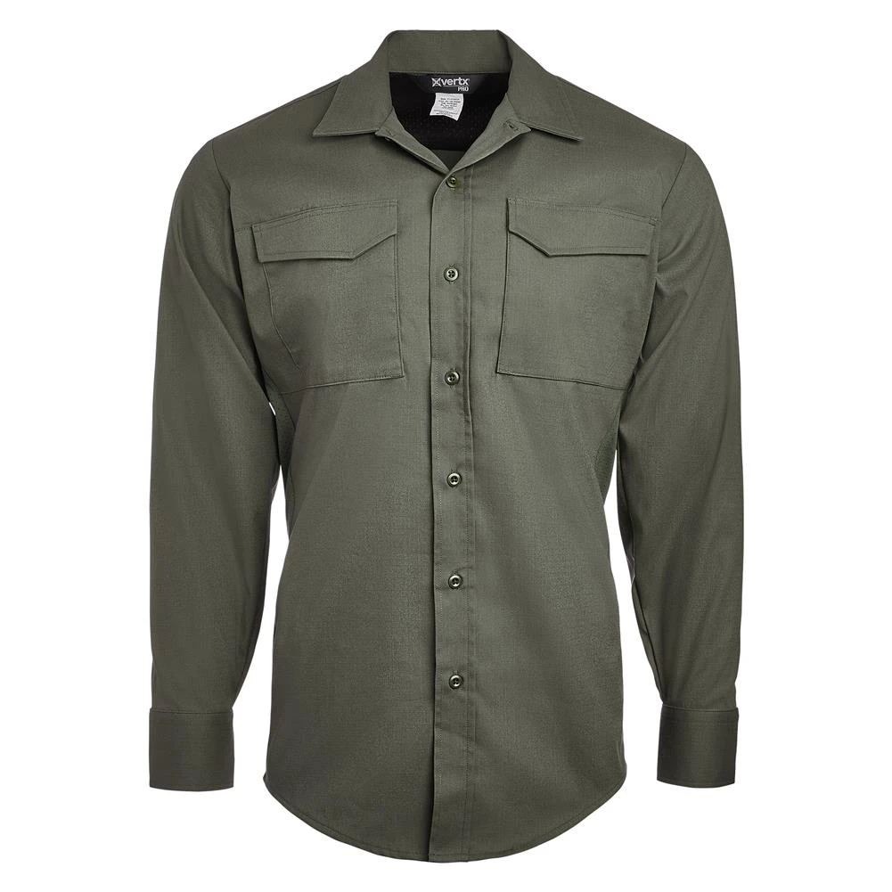 Men's Vertx Phantom Flex Long Sleeve Tactical Shirt Green