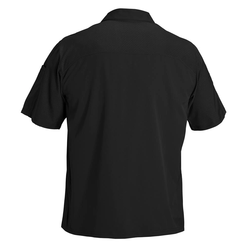Men's 5.11 Freedom Flex Short Sleeve Woven Shirts Black - Image 2