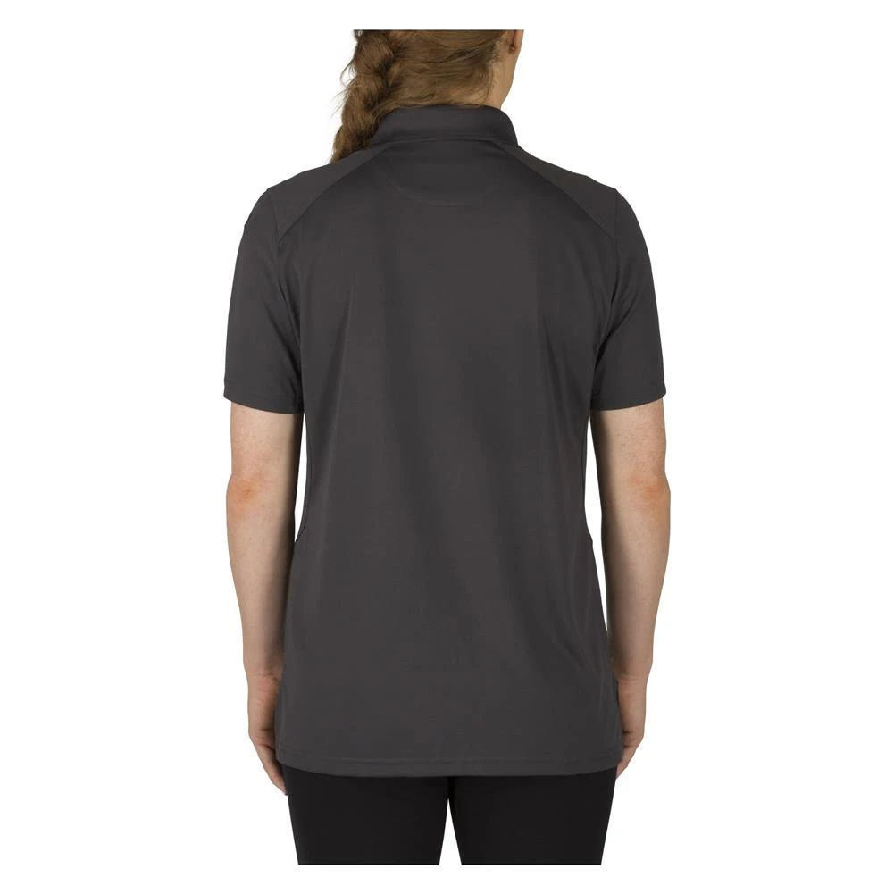Women's 5.11 Helios Polo Charcoal~2 - Image 2