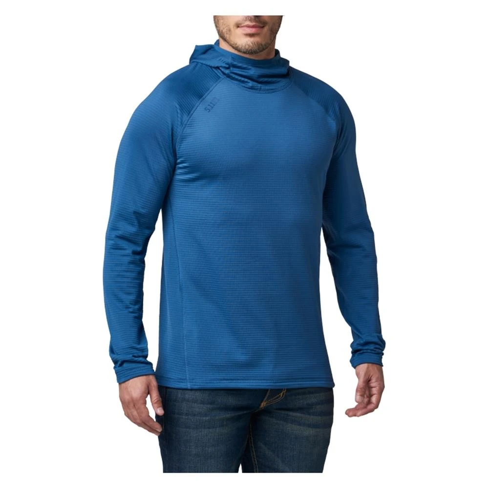 Men's 5.11 Stratos Hoodie Blue - Image 2