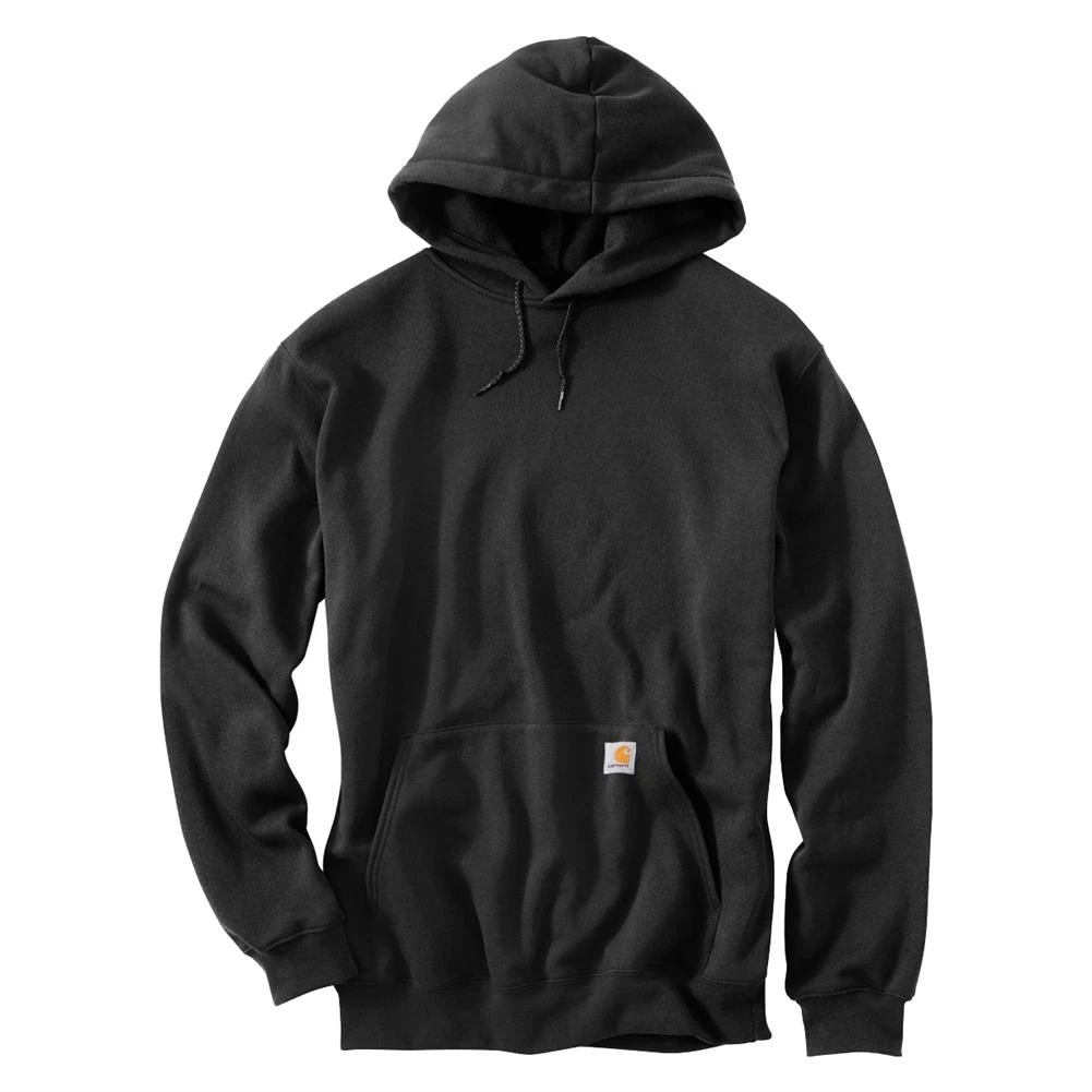 Men's Carhartt Midweight Hoodie Black - Image 2