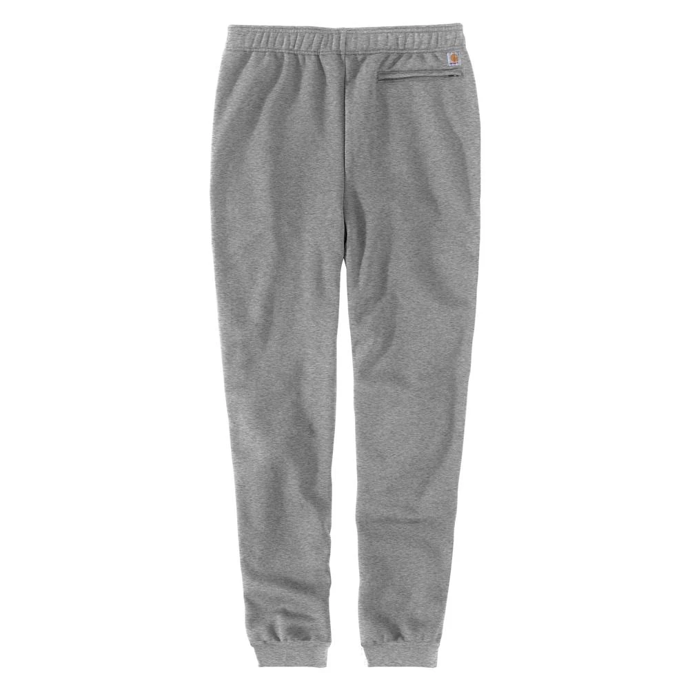 Men's Carhartt Relaxed Fit Midweight Tapered Sweatpants Gray - Image 2