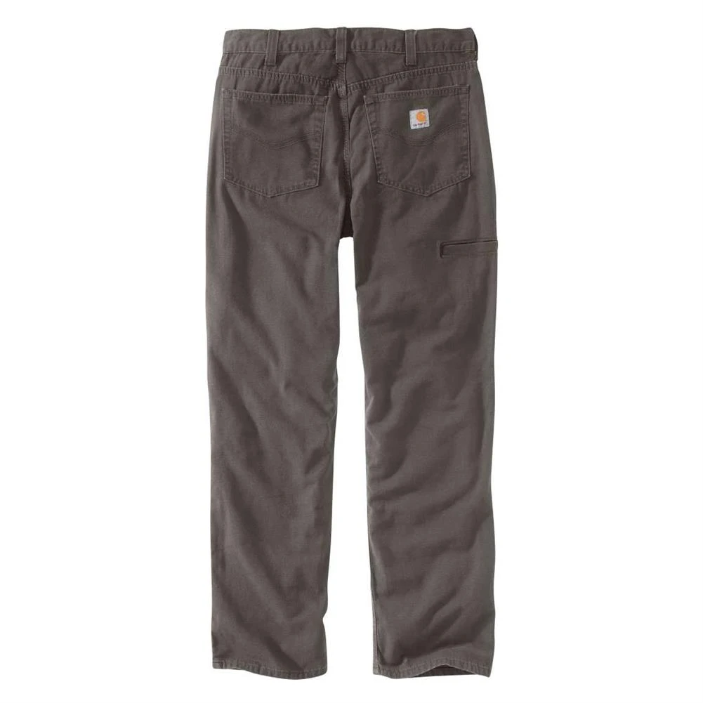 Men's Carhartt Rugged Flex Rigby 5-Pocket Work Pants Gravel - Image 2
