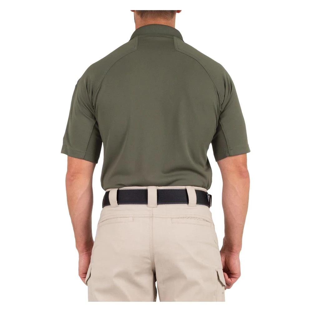 Men's First Tactical Performance Polo Green~1 - Image 2