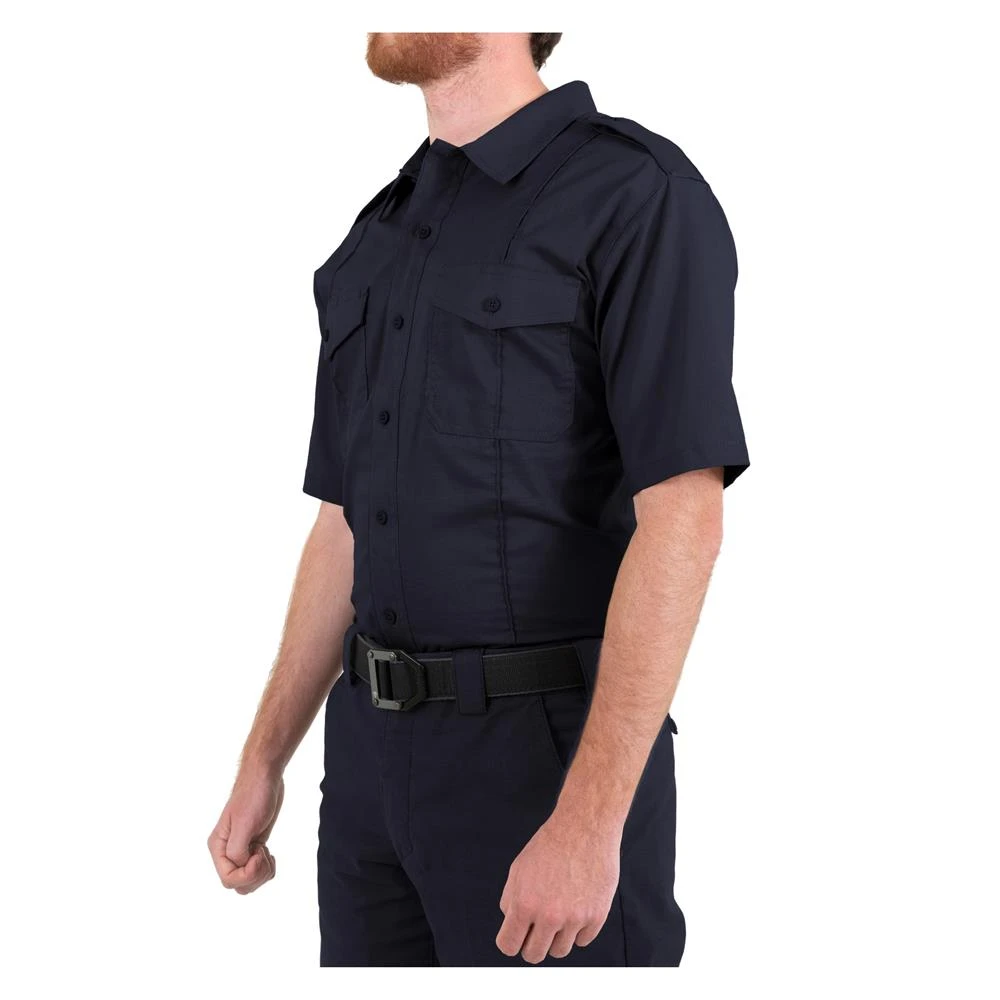 Men's First Tactical Pro Duty Uniform Short Sleeve Shirt Navy - Image 2