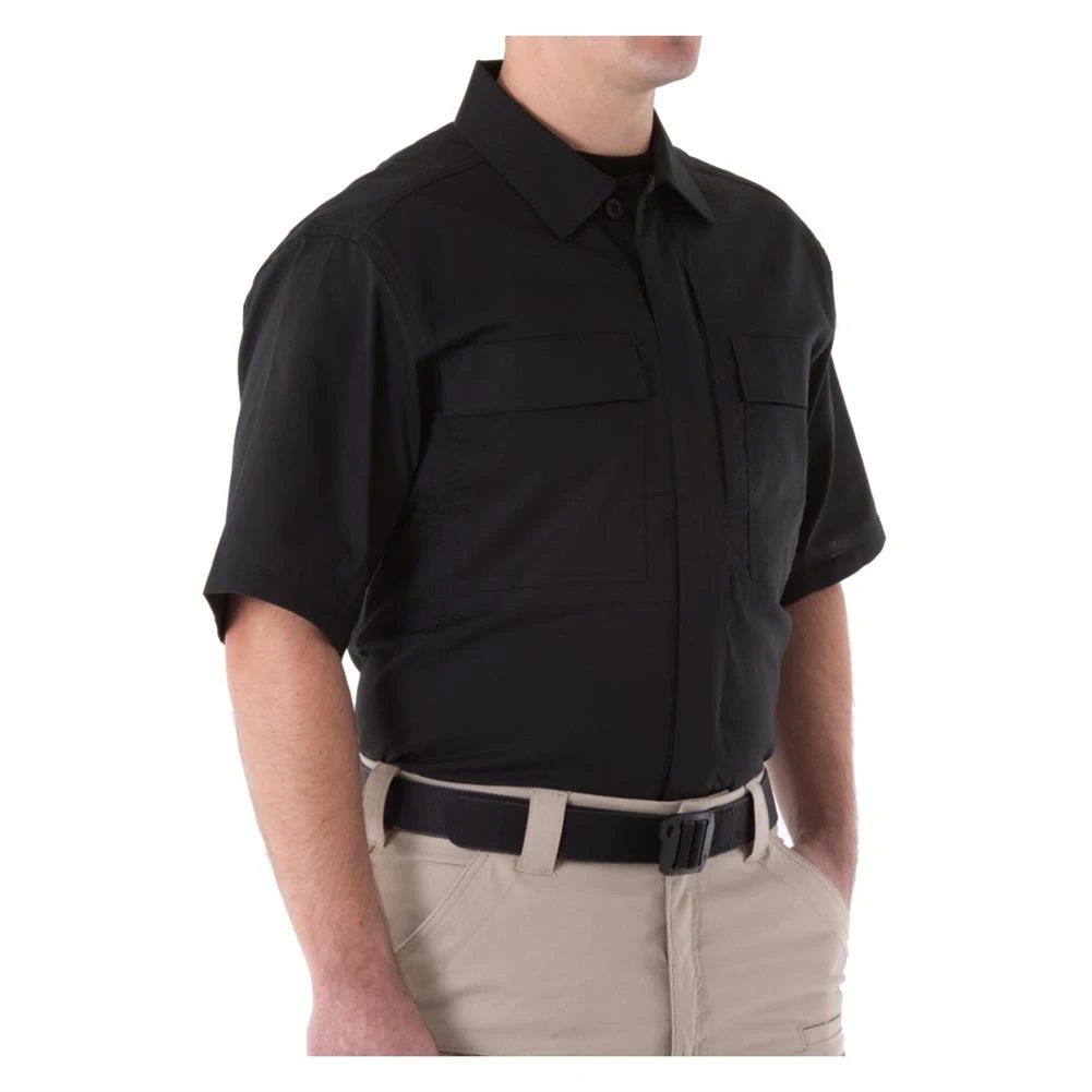 Men's First Tactical V2 BDU Shirt Black~1 - Image 2