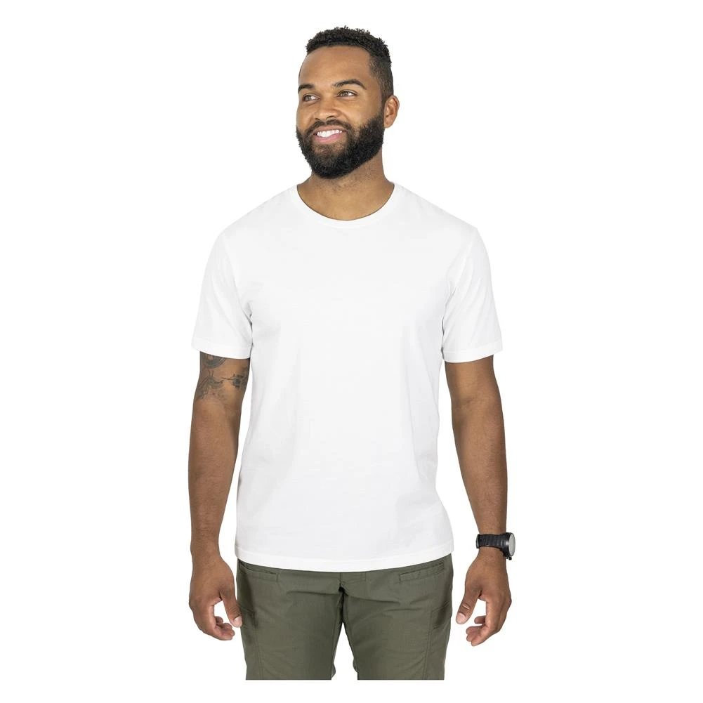 Men's Mission Made Premium T-Shirt White - Image 2