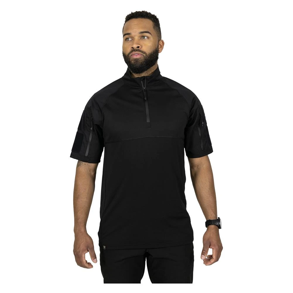 Men's Mission Made Short Sleeve Combat Shirt Black - Image 2