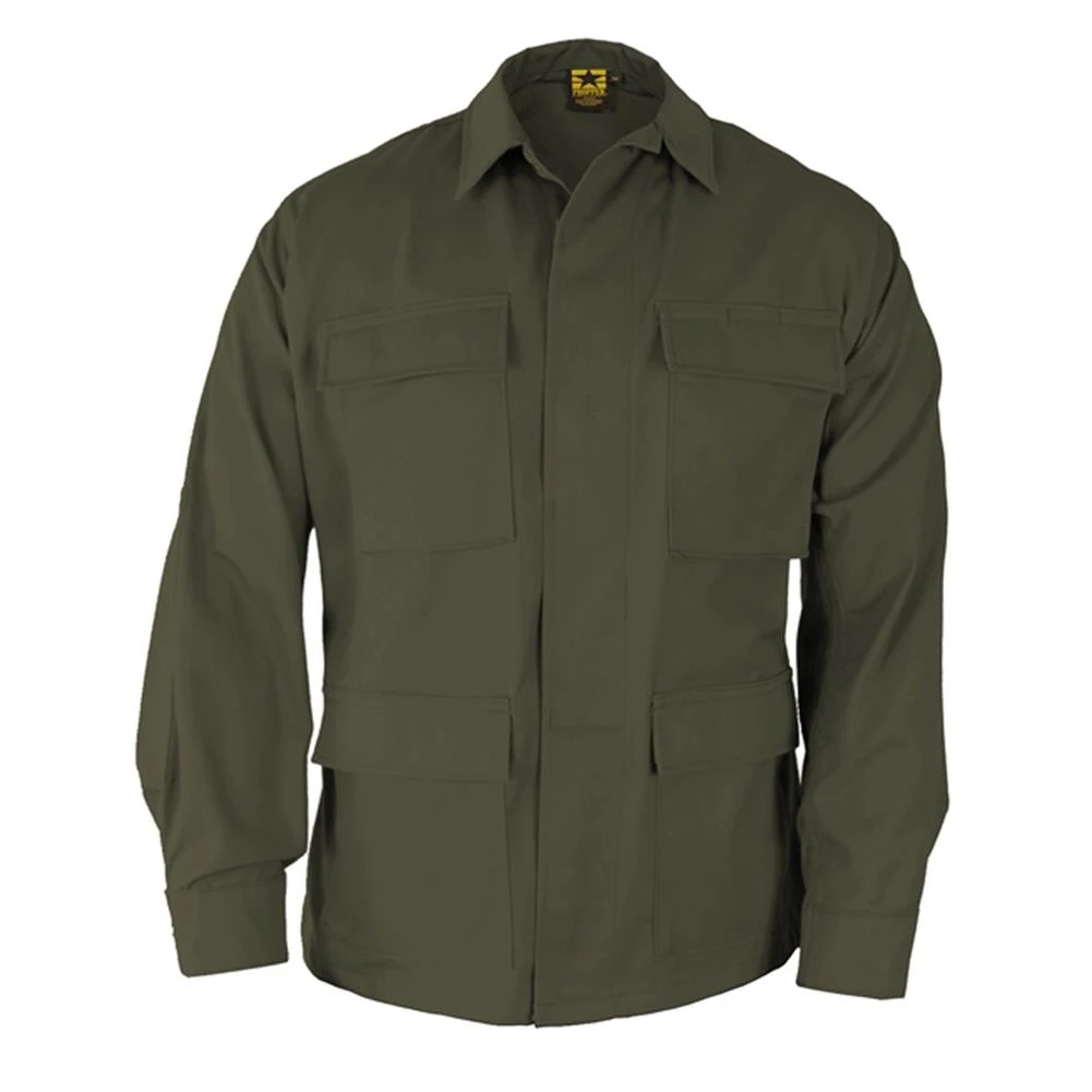 Men's Propper Cotton Ripstop BDU Coats Olive - Image 2