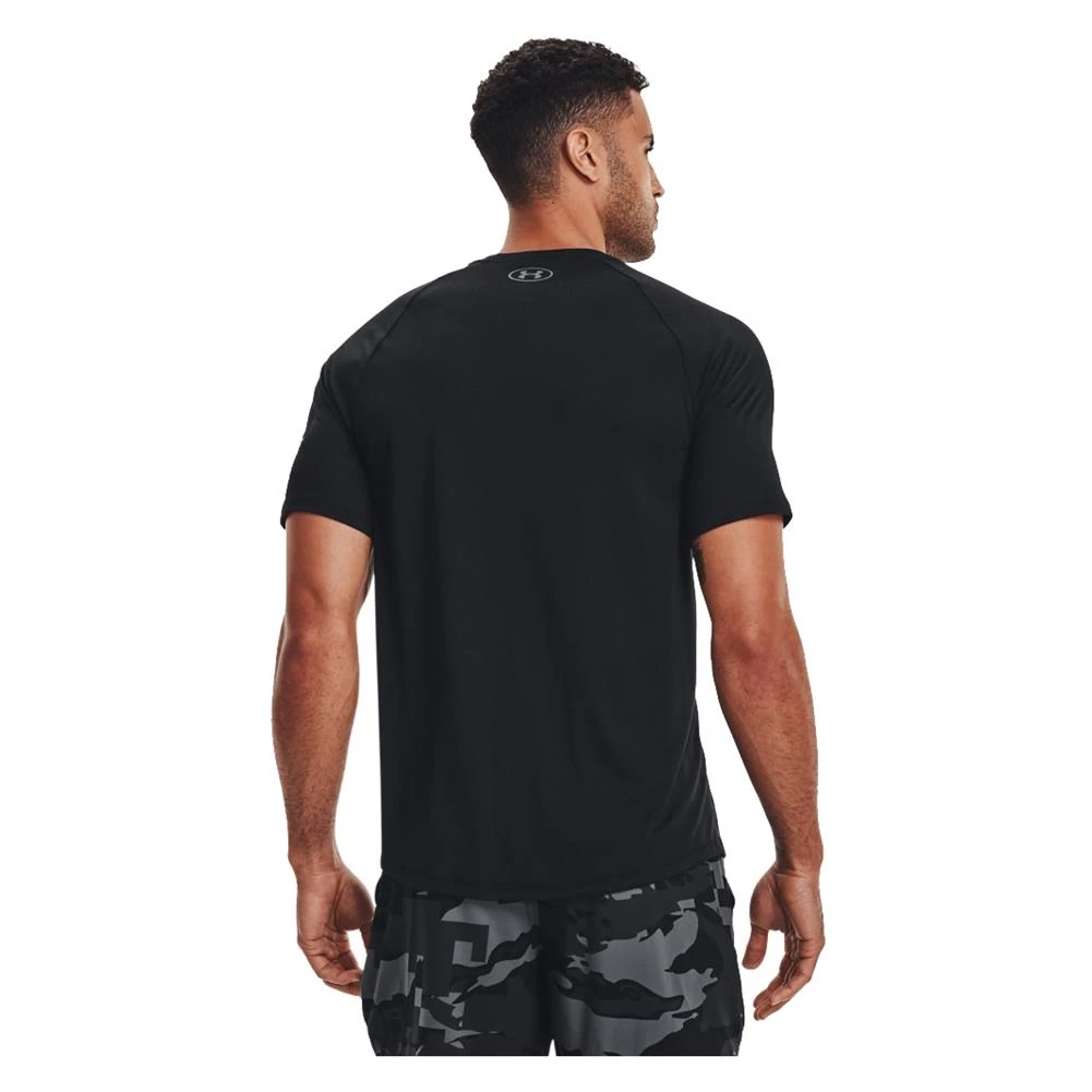Men's Under Armour Freedom Tech T-Shirt Gray - Image 2