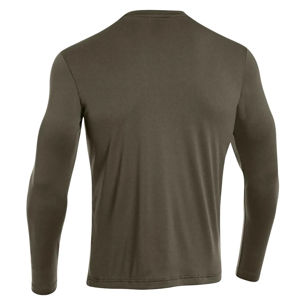 Men's Under Armour Tactical Tech Long Sleeve T-Shirt Green - Image 2
