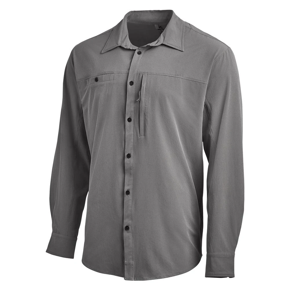 Men's Vertx Long Sleeve Flagstaff Shirt Carbide - Image 2