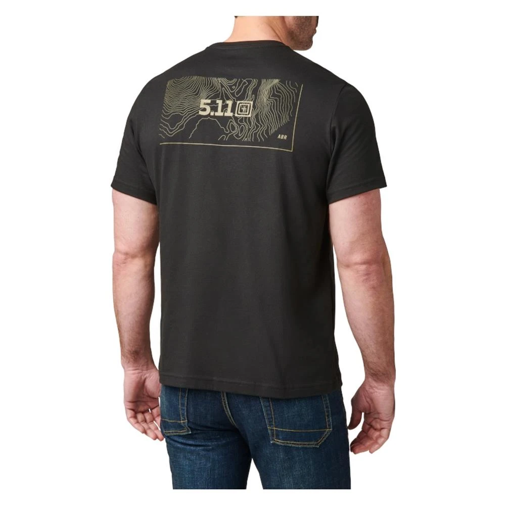 Men's 5.11 Legacy Topo T-Shirt Black - Image 3