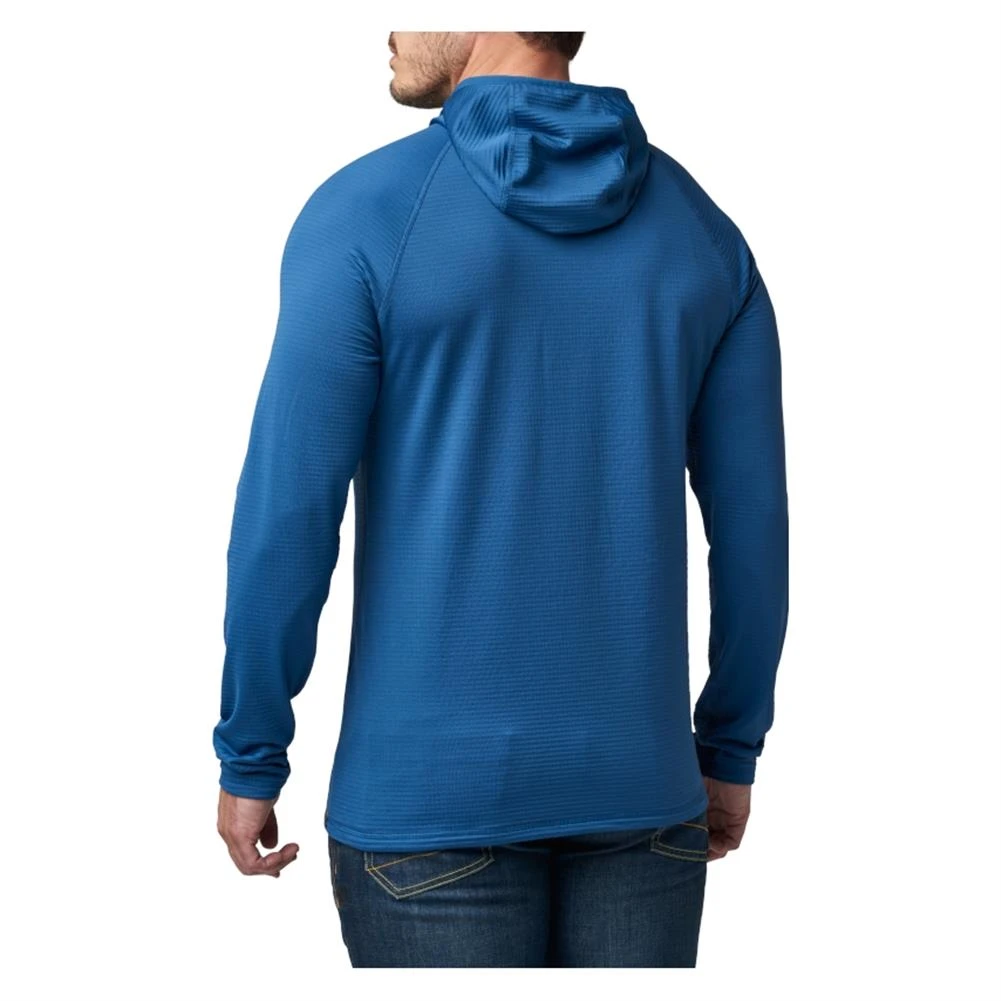 Men's 5.11 Stratos Hoodie Blue - Image 3
