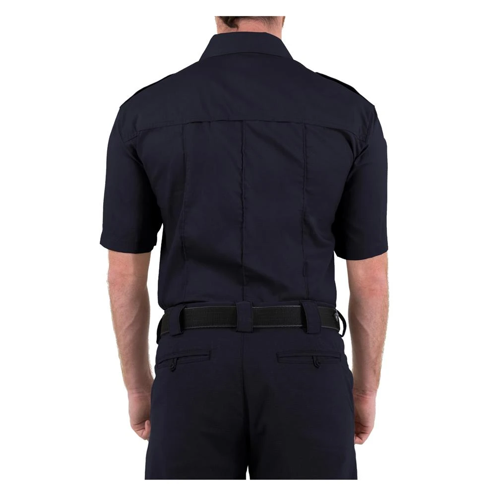 Men's First Tactical Pro Duty Uniform Short Sleeve Shirt Navy - Image 3
