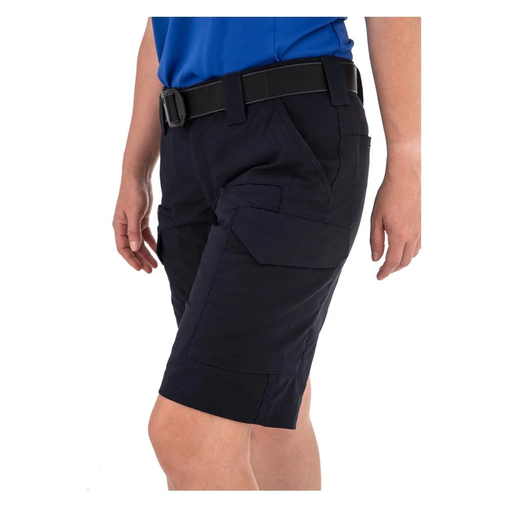 Women's First Tactical V2 Shorts Navy~2 - Image 3