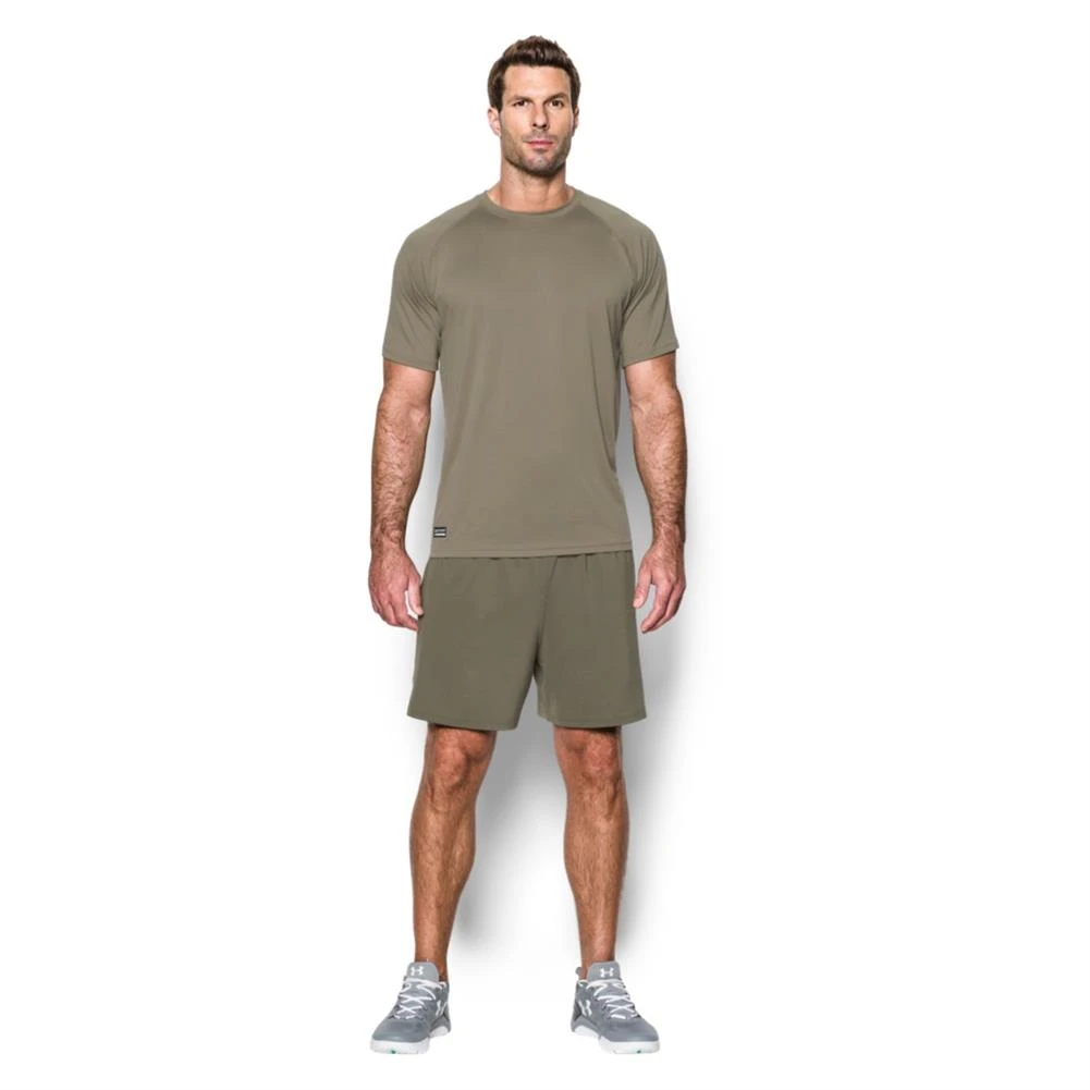 Men's Under Armour Tactical Tech Tee Tan - Image 3