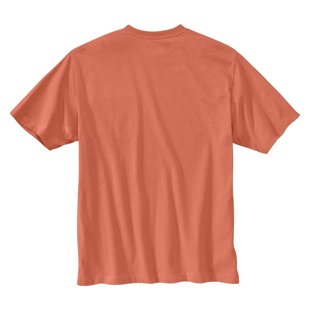 Men's Carhartt Loose Fit Heavyweight Quality Graphic T-Shirt Terracotta - Image 4