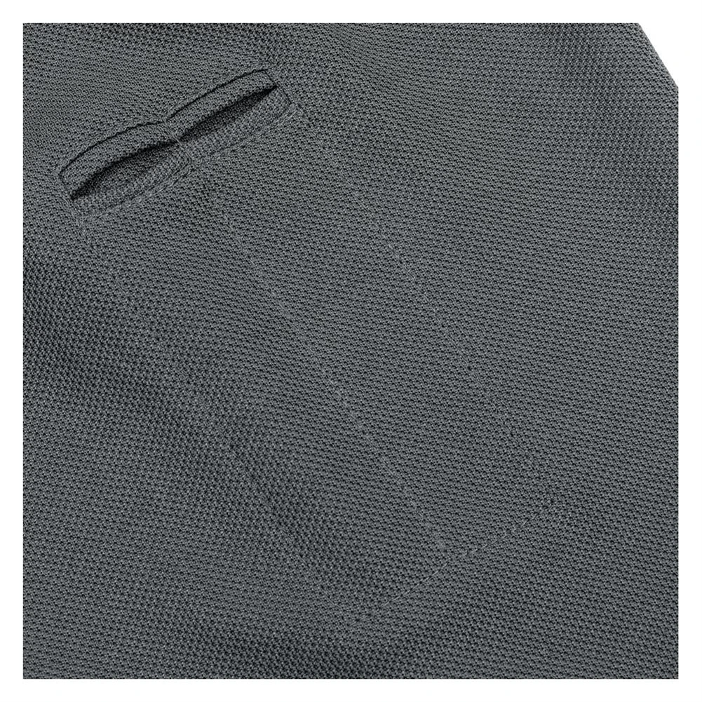 Men's Condor Performance Long Sleeve Polo Graphite - Image 4