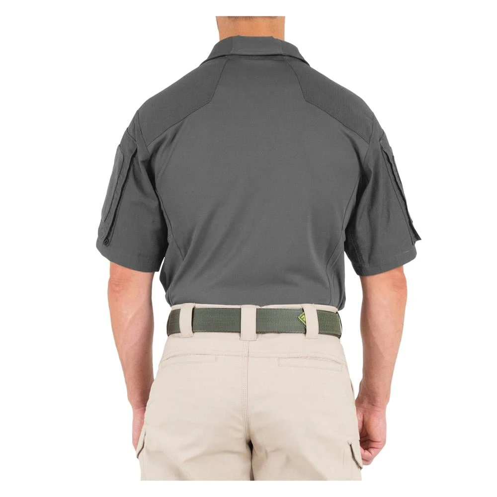 Men's First Tactical Defender Short Sleeve Shirt Gray - Image 4