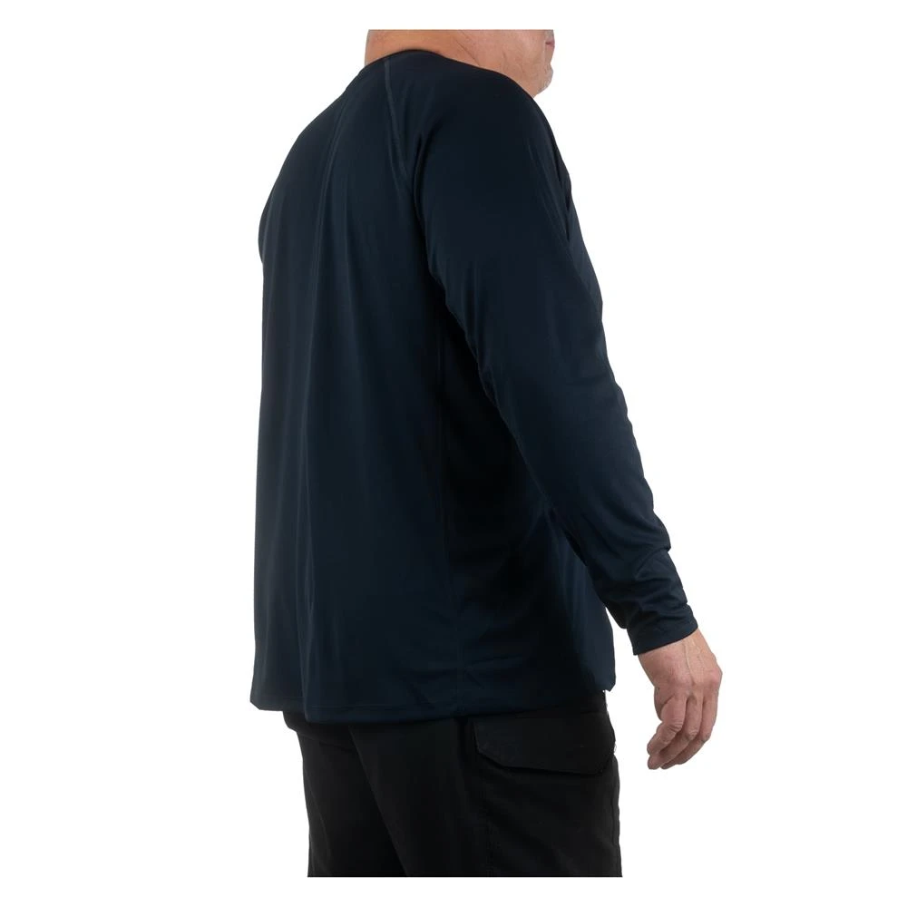 Men's First Tactical Performance Long Sleeve T-Shirt Navy - Image 4