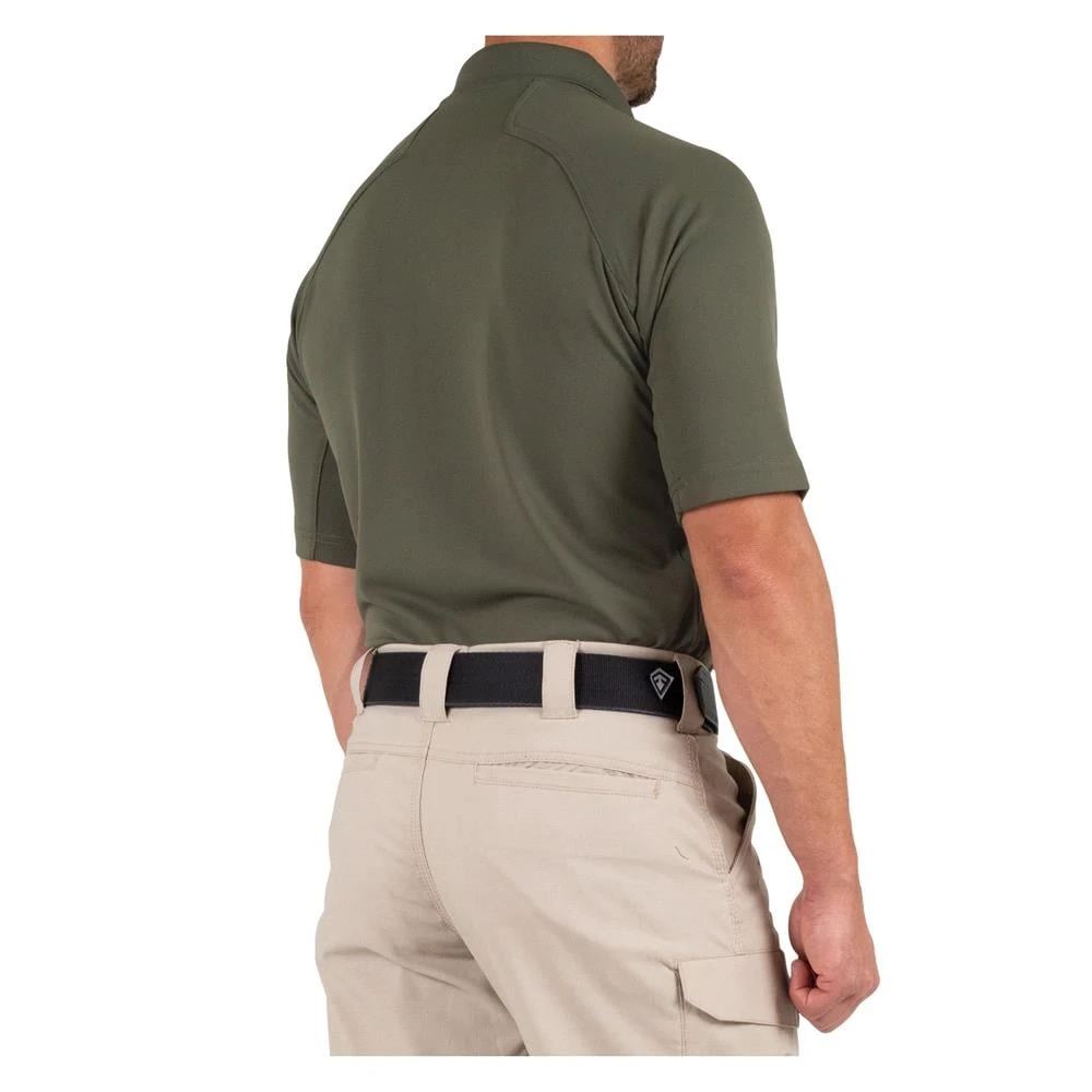 Men's First Tactical Performance Polo Green~1 - Image 4