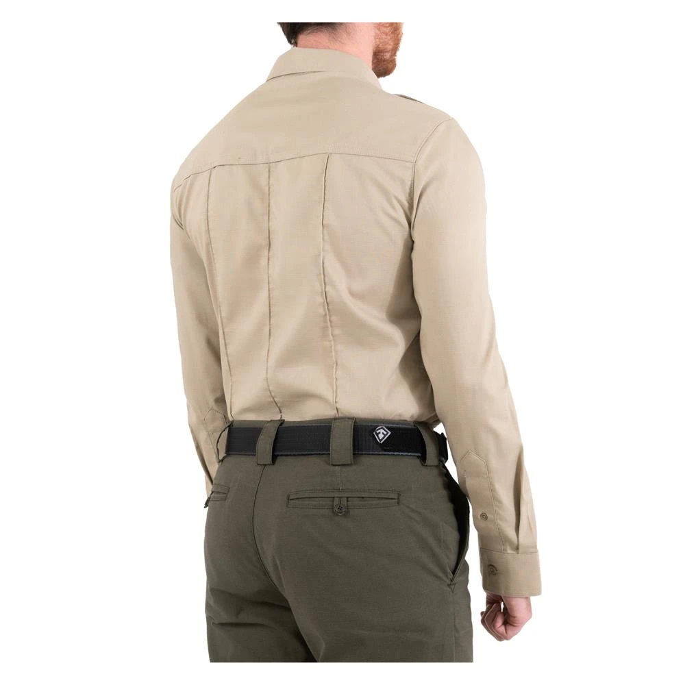 Men's First Tactical Pro Duty Uniform Shirt Tan - Image 4