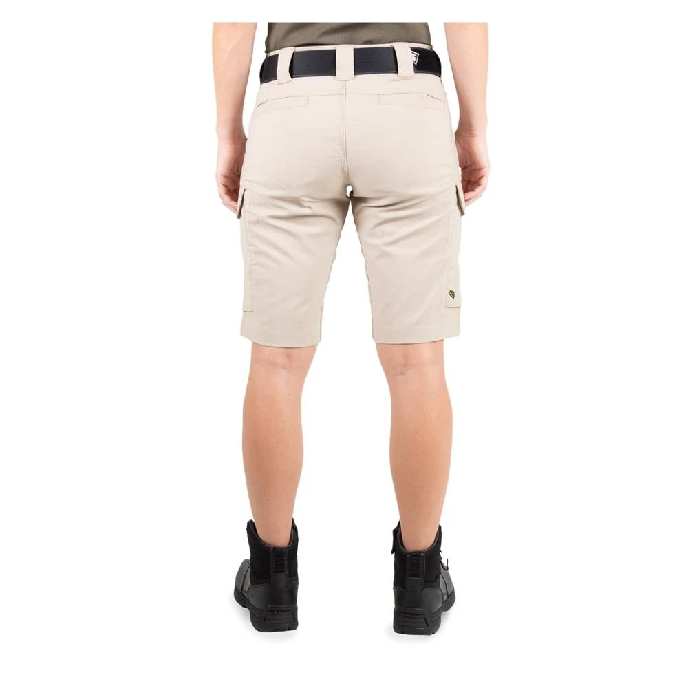 Women's First Tactical V2 Shorts Khaki~2 - Image 4