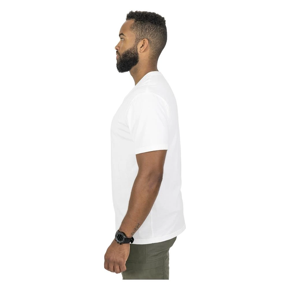 Men's Mission Made Premium T-Shirt White - Image 4