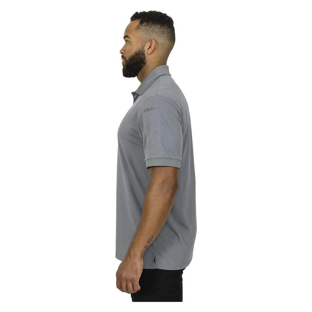 Men's Mission Made Tactical Polo Gray - Image 4