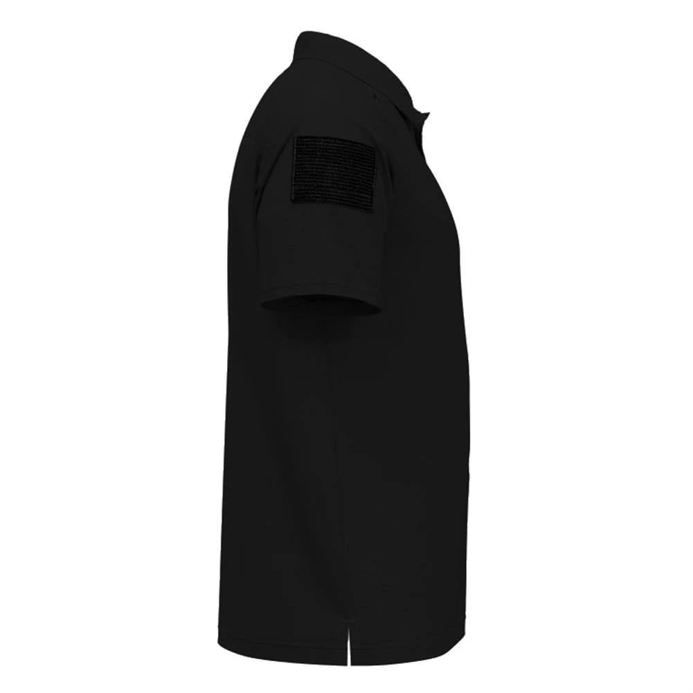 Men's Under Armour Tac Elite Polo Black - Image 4