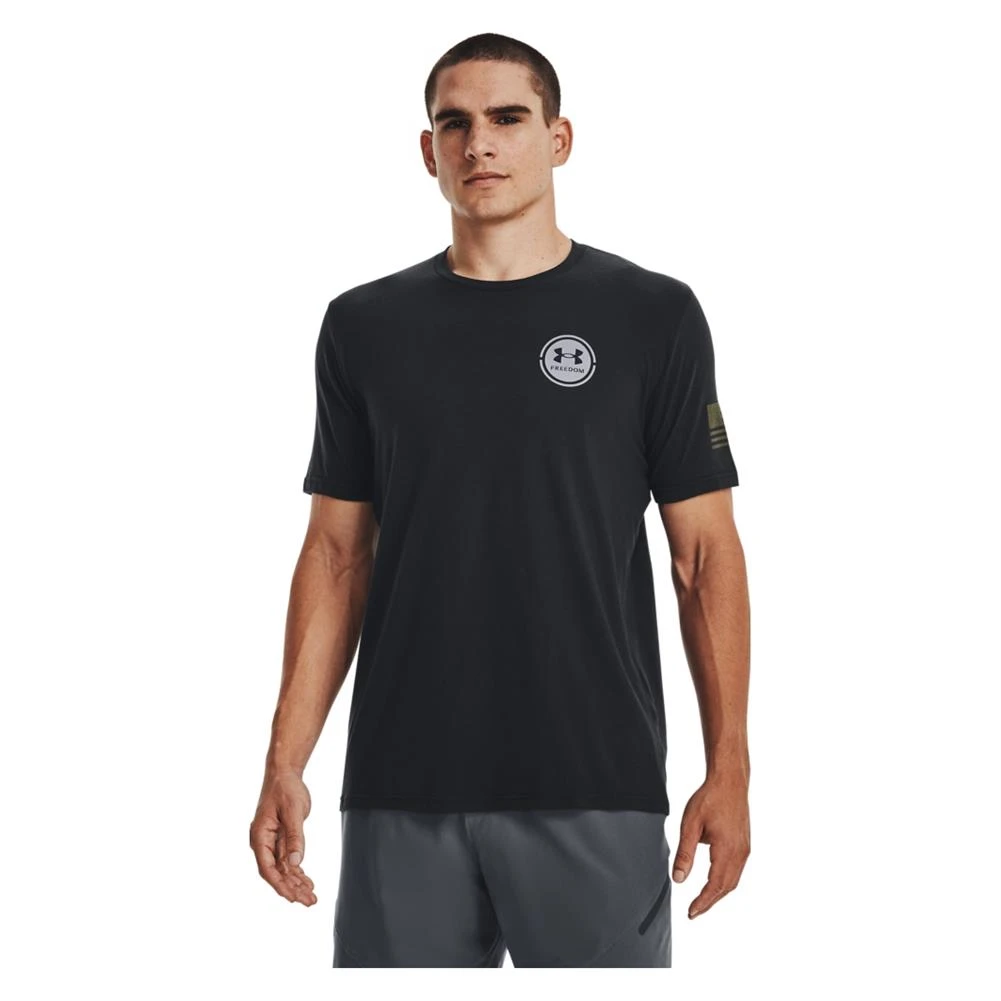 Men's Under Armour Tac Mission Made T-Shirt Black - Image 4