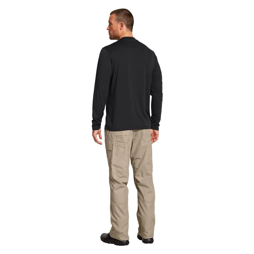 Men's Under Armour Tactical Tech Long Sleeve T-Shirt Black - Image 4