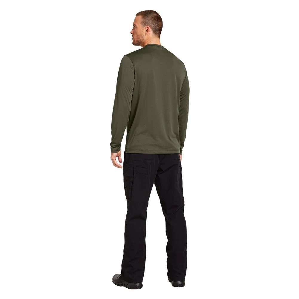 Men's Under Armour Tactical Tech Long Sleeve T-Shirt Green - Image 4