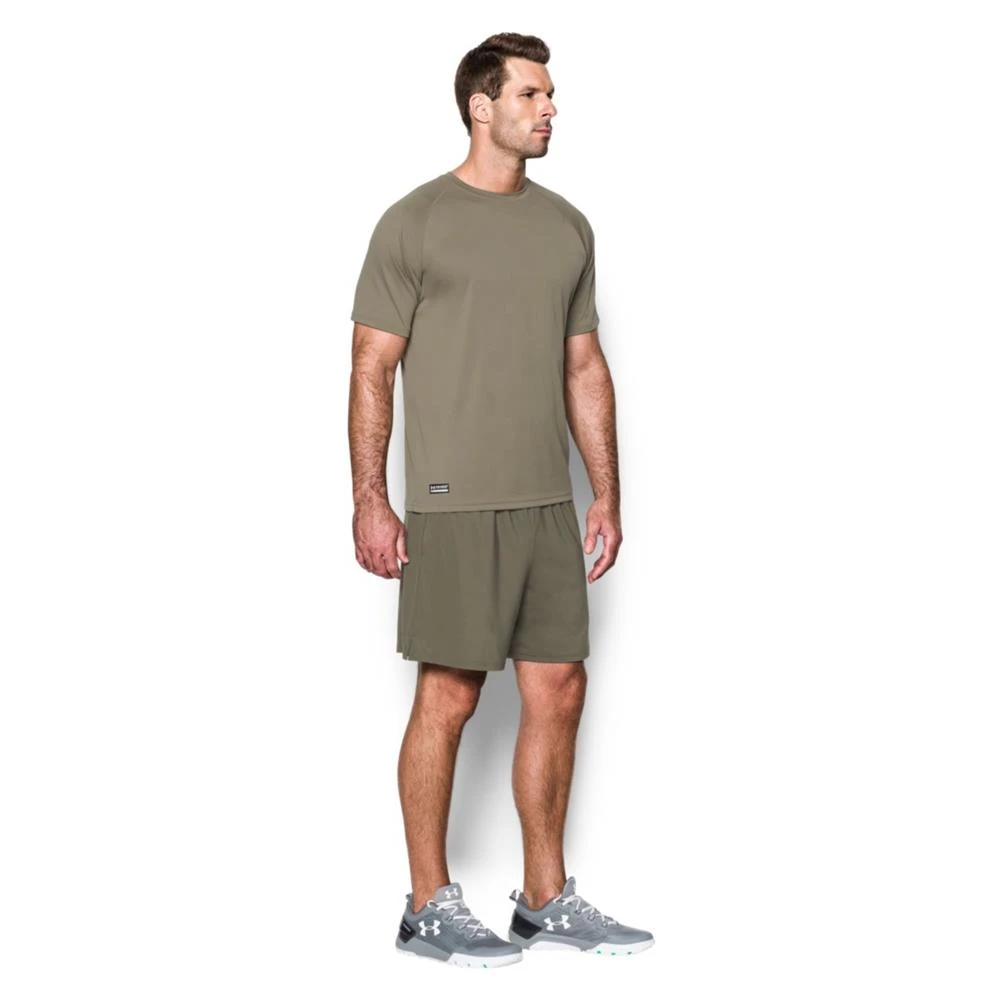 Men's Under Armour Tactical Tech Tee Tan - Image 4