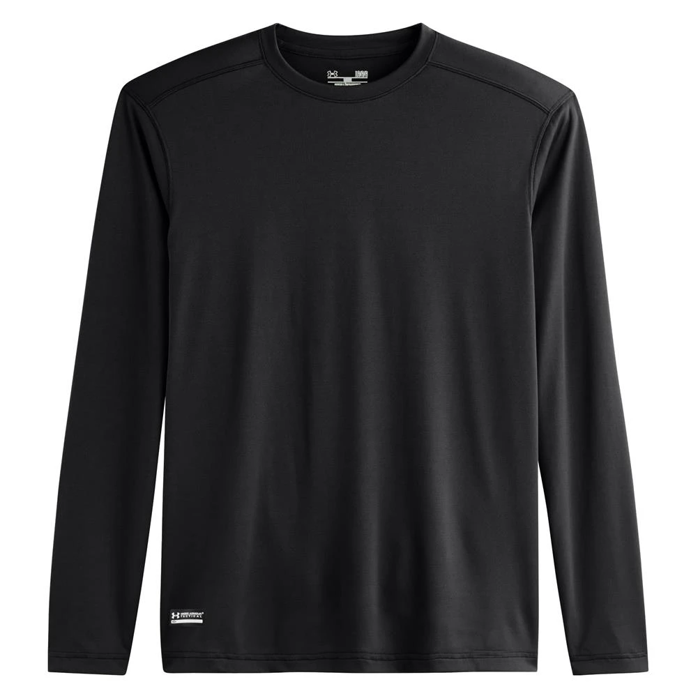Men's Under Armour Tactical Tech Long Sleeve T-Shirt Black - Image 5