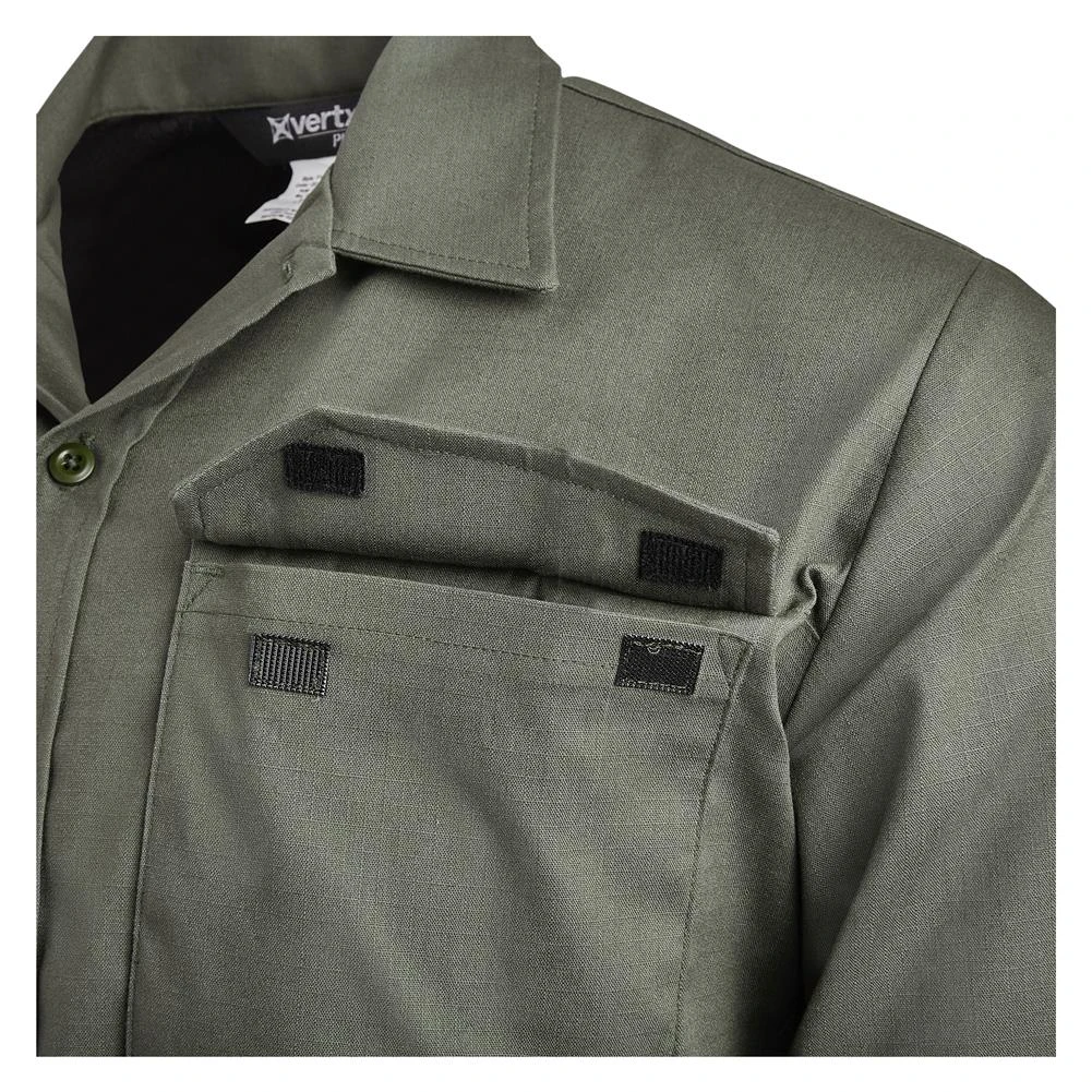 Men's Vertx Phantom Flex Long Sleeve Tactical Shirt Green - Image 5