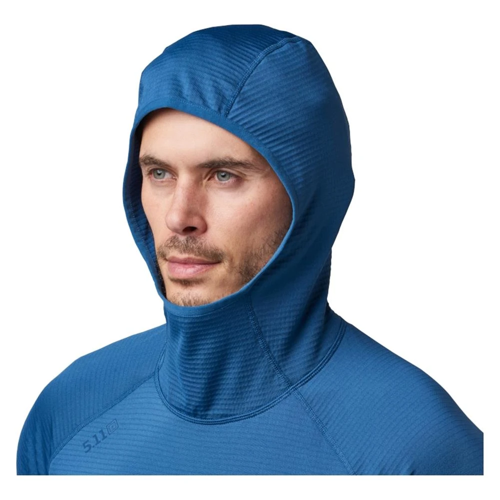 Men's 5.11 Stratos Hoodie Blue - Image 6