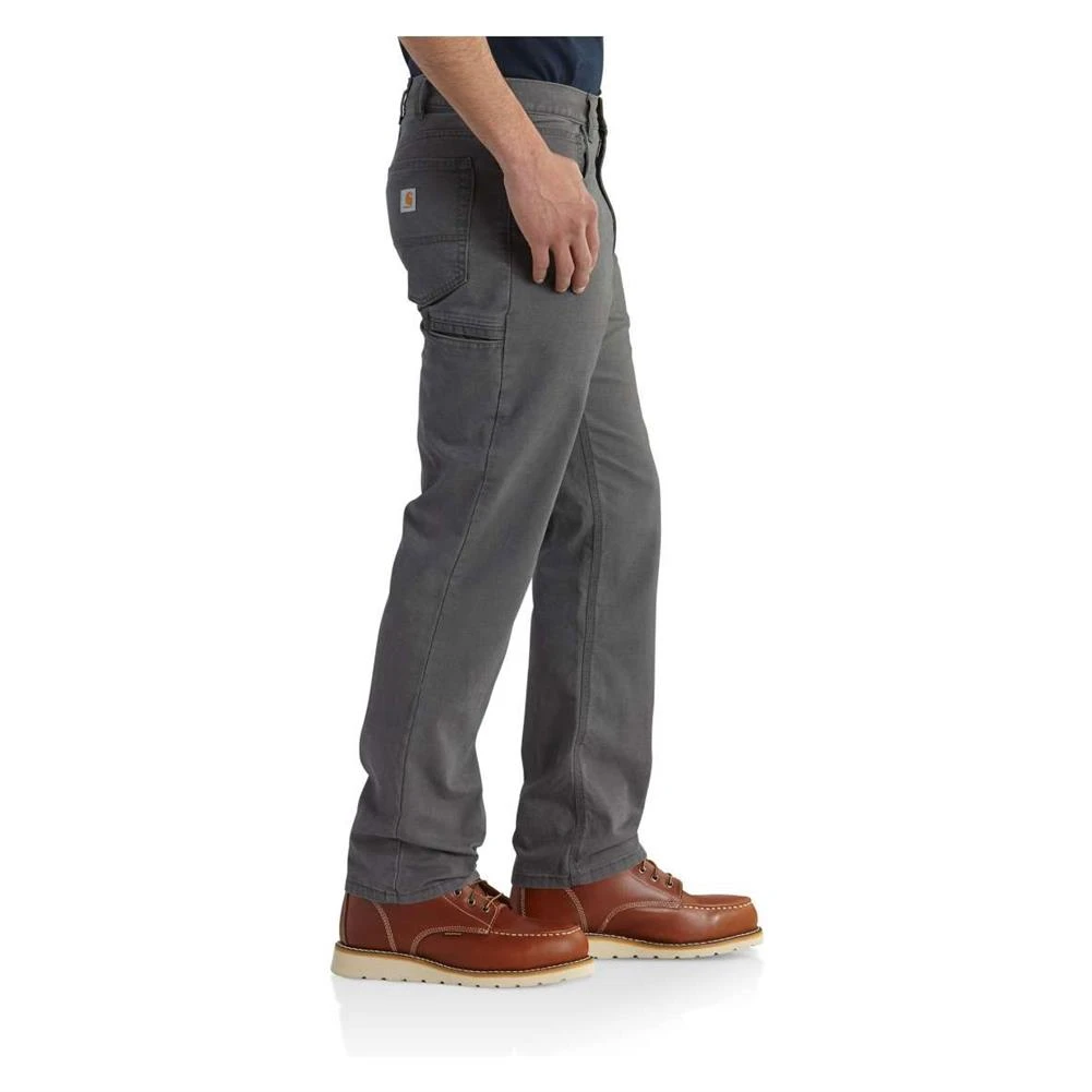 Men's Carhartt Rugged Flex Rigby 5-Pocket Work Pants Gravel - Image 6