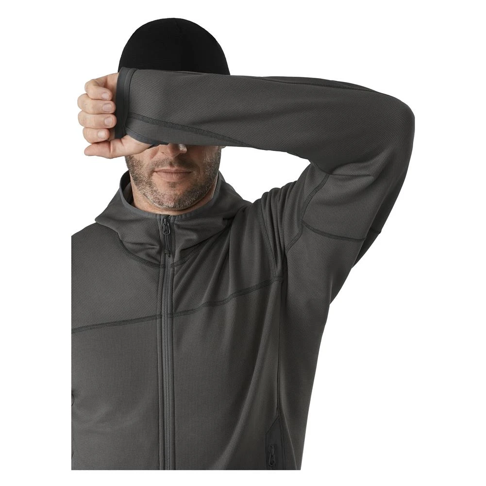 Men's Arc'teryx LEAF Naga Hoodie Full Zip (Gen 2.1) Wolf - Image 8